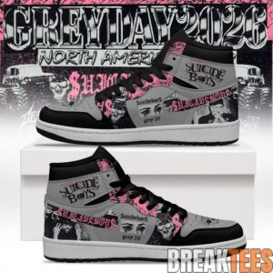Suicideboys G59 Grey Day 2026 Special Air Jordan 1 Sneaker