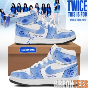 TWICE THIS IS FOR WORLD TOUR 2026 Custom Air Jordan 1