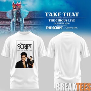 Take That x The Script The Circus Live 2026 Tee 1