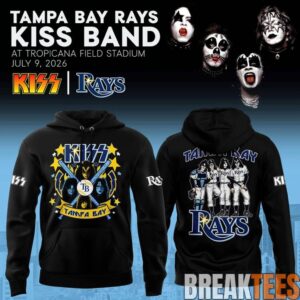 Tampa Bay Rays x Kiss Night 2026 Hoodie
