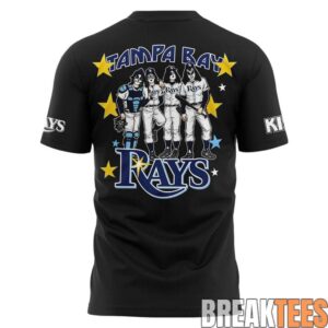 Tampa Bay Rays x Kiss Night 2026 T-Shirt 2