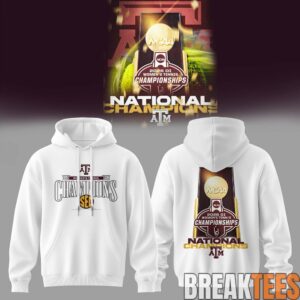 Texas A&M Aggies NCAA DI Women’s Tennis Championships Hoodie