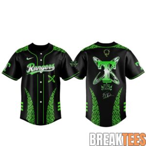Texas Rangers x Feid vs Ferxx 'The one-on-one of the year' FALXO TOUR Jersey 1