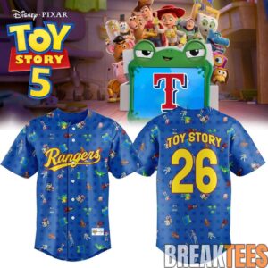 Texas Rangers x Toy Story Night 2026 Baseball Jersey