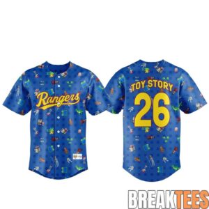 Texas Rangers x Toy Story Night 2026 Baseball Jersey 1