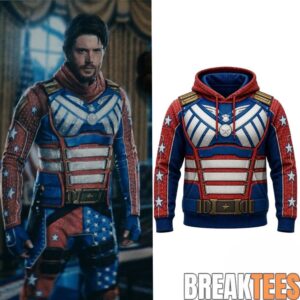 The Boys Season 5 Jensen Ackles Soldier Boy Suit Cosplay Hoodie