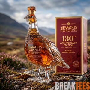 The Famous Grouse 130th Anniversary Edition Blended Scotch Whisky Bottle