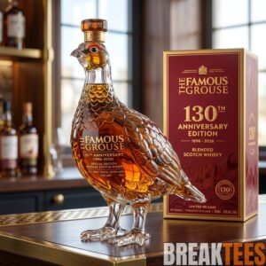 The Famous Grouse 130th Anniversary Edition Blended Scotch Whisky Bottle 1