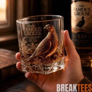 The Famous Grouse 130th Anniversary Whiskey Glass 1