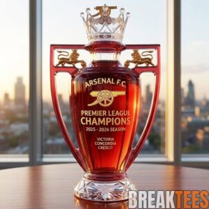 The Gunners 2026 EPL Champions Commemorative Whisky Bottle 1