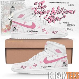 The Hayley Williams Show Tour 2026 Custom Air Jordan 1 Shoes