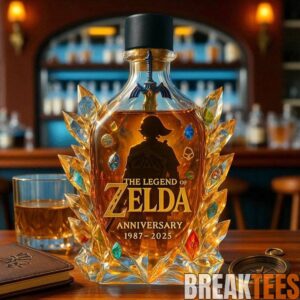The Legend of Zelda 38th Anniversary Limited Edition Whiskey Bottle 1