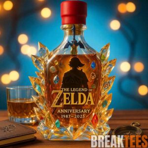 The Legend of Zelda 38th Anniversary Limited Edition Whiskey Bottle 2