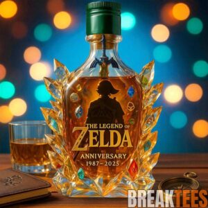 The Legend of Zelda 38th Anniversary Limited Edition Whiskey Bottle 3