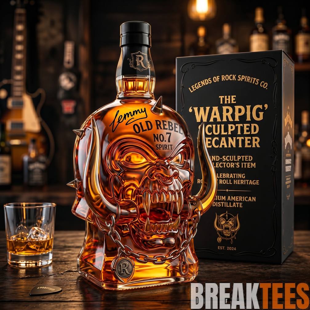 The Motörhead ‘The Warpig’ Whiskey Bottle The Motörhead ‘The Warpig’ Whiskey Bottle