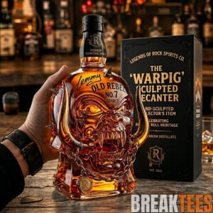 The Motörhead 'The Warpig' Whiskey Bottle 1 The Motörhead 'The Warpig' Whiskey Bottle 1