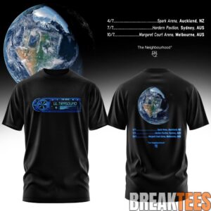 The Neighbourhood AUS & NZ 2026 Tour Shirt 1