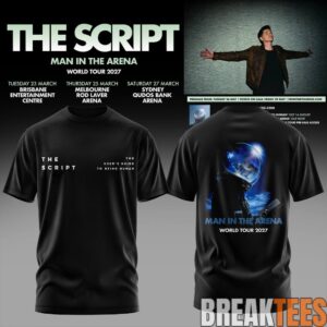 The Script - Man In The Arena Tour 2026 Shirt 2