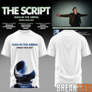 The Script - Man In The Arena Tour 2026 Shirt 4