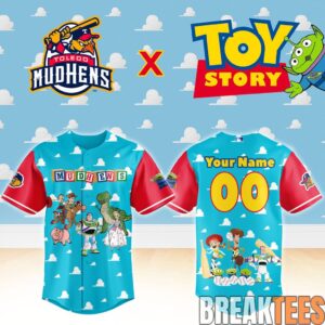 Toledo Mud Hens x Toy Story Night Custom Baseball Jersey