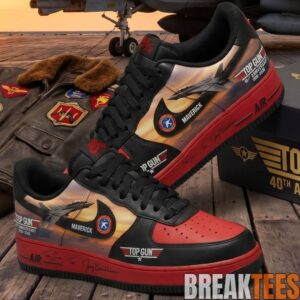 Top Gun 40th Anniversary Maverick Air Force 1 Shoes 1