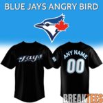 Toronto Blue Jays Angry Bird Custom Jersey 1