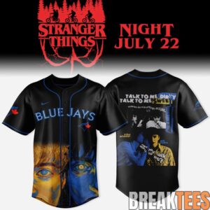 Toronto Blue Jays x Stranger Things Night Special Jersey