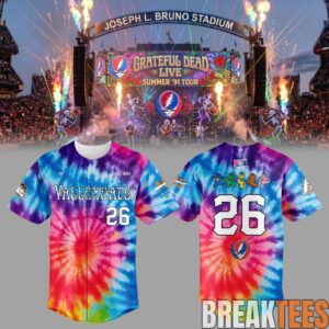 Tri City ValleyCats x Grateful Dead 2026 Baseball Jersey