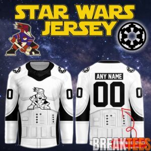 Tucson Roadrunners 2026 Star Wars Night Custom Hockey Jersey