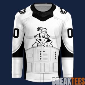 Tucson Roadrunners 2026 Star Wars Night Custom Hockey Jersey 1