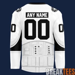 Tucson Roadrunners 2026 Star Wars Night Custom Hockey Jersey 2