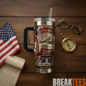 US 250th Anniversary Commemorative Travel Tumbler 1