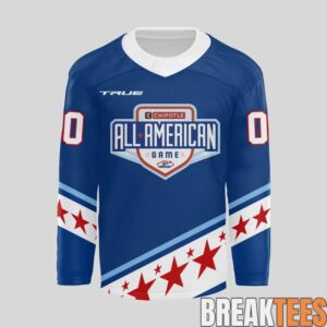 USA Hockey x Chipotle All American Game Hockey Jersey - Blue 1