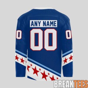 USA Hockey x Chipotle All American Game Hockey Jersey - Blue 2