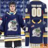 Waterloo Black Hawks x Hockey Fights Cancer Hockey Jersey