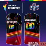 BreakTees 23 Washington Mystics 2026 WNBA x Pride Day Limited Edition Jersey 1