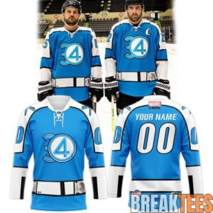 Wheeling Nailers x Marvel Super Hero Night Hockey Jersey