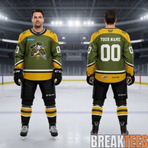 WilkesBarreScranton Penguins Steamtown Gandy Dancers Hockey Jersey 1