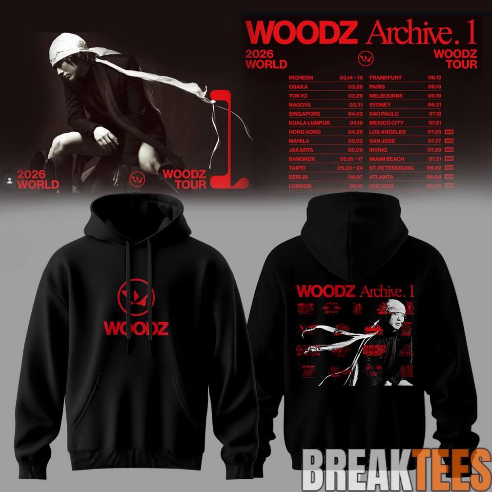 Woodz World Tour ‘Archive. 1’ Hoodie Woodz World Tour ‘Archive. 1’ Hoodie