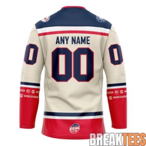 Worcester Railers 2026 Military Appreciation Night Hockey Jersey 2