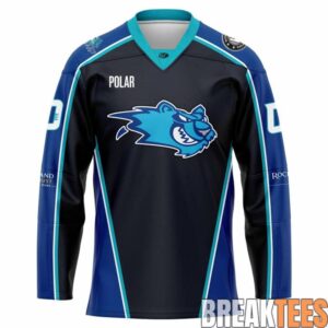 Worcester Railers IceCats Special New Hockey Jersey 1