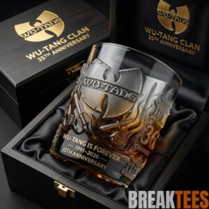 Wu-Tang Clan 35th Anniversary ‘Wu-Tang Is Forever’ Collector’s Whiskey Glass