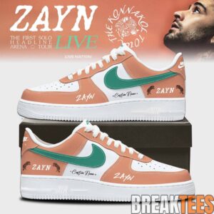 Zayn Malik The Konnakol Tour 2026 Custom Air Force 1 Shoes