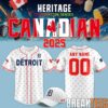 2025 Detroit Tigers Irish Heritage night Baseball Jersey