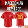 2025 Detroit Tigers Polish American Heritage Baseball Jersey