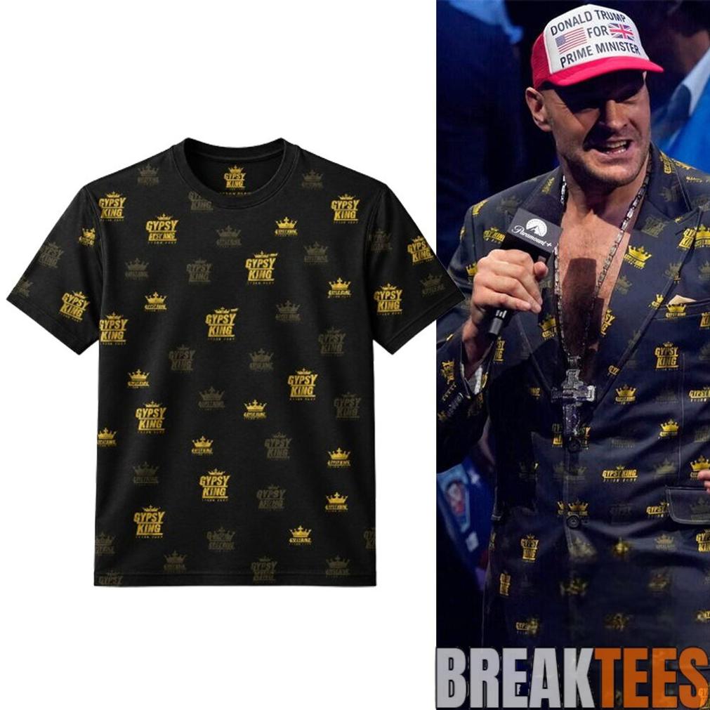2026 Tyson Fury Gypsy King Crown Shirt At UFC 250 2026 Tyson Fury Gypsy King Crown Shirt At UFC 250