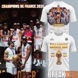 AS Monaco Basket 2026 French League Champions Shirt 1