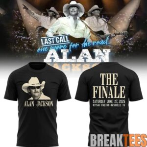 Alan Jackson x Tennessee Titans “Last Call - The Finale” Limited Tee 2