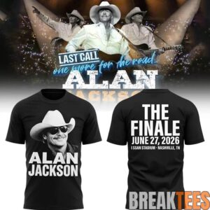 Alan Jackson x Tennessee Titans “Last Call - The Finale” Limited Tee 3