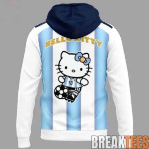 Argentina National Soccer FIFA World Cup 2026 Hello Kitty Hoodie 2